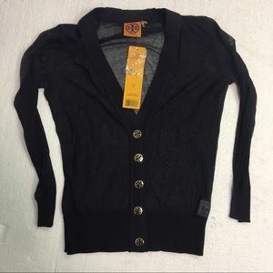 Tory Burch Shrunken Simone Cardigan (size xs)